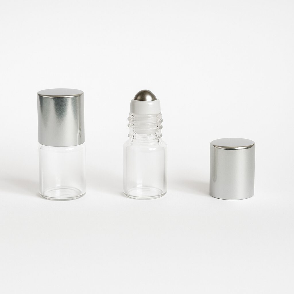Флакон для парфумерії "Роллон" 2 мл срібло - Зображення 2