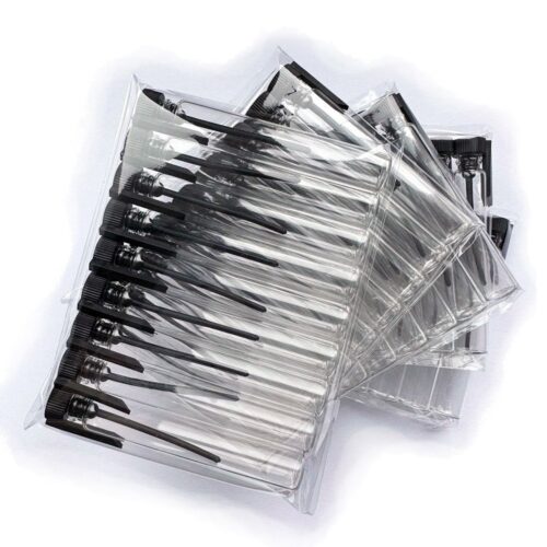 Флакон-пробник (виолка, тестер) для духов 3 мл черный (набор 45 шт)