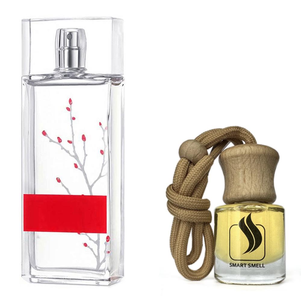 Ароматизатор для авто (автопарфум) 8 мл з аналогом Armand Basi, In Red. Товар на фото праворуч, ліворуч - приклад орігінального флакону.