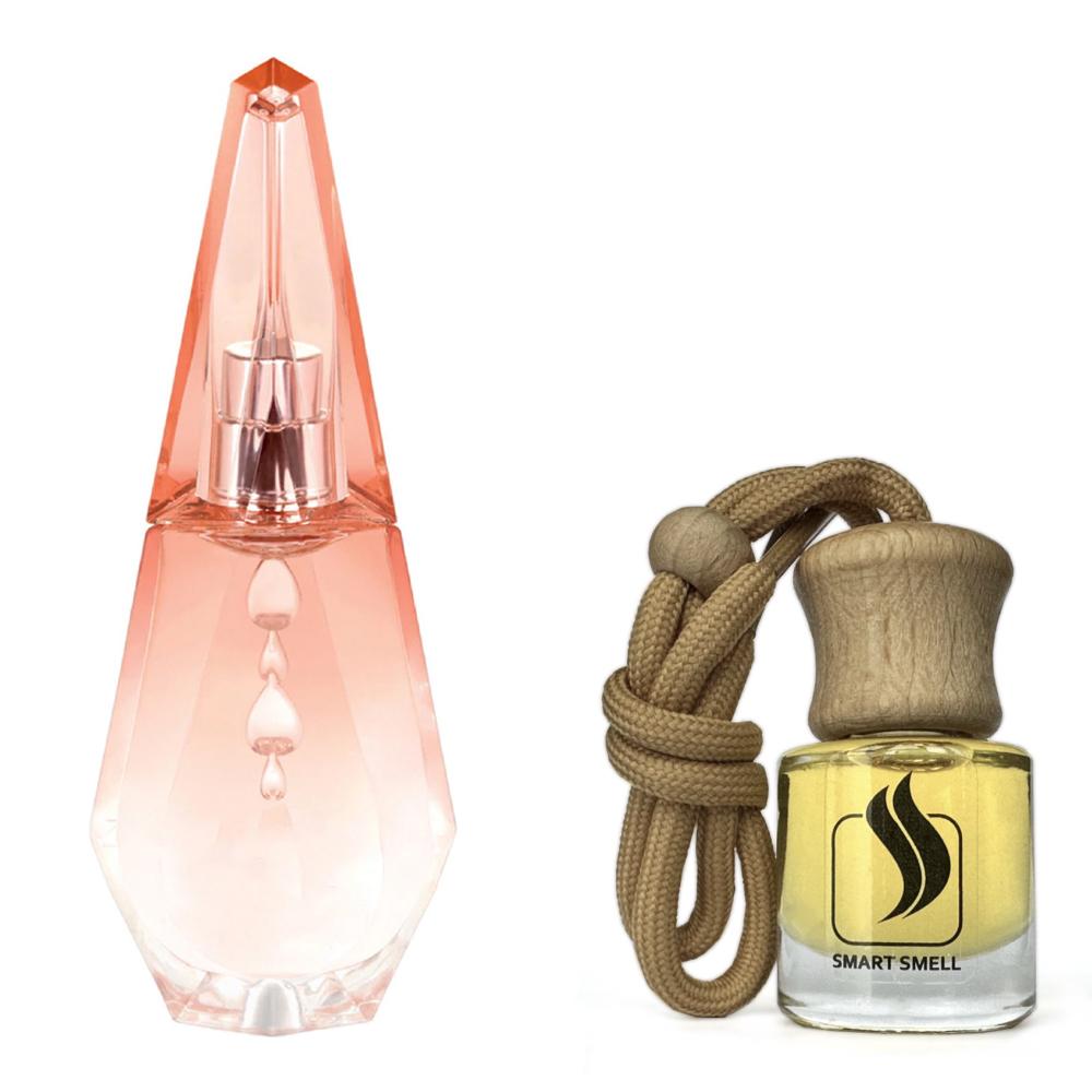 Ароматизатор для авто (автопарфум) 8 мл з аналогом Givenchy, Ange ou Demon le Secret. Товар на фото праворуч, ліворуч - приклад орігінального флакону.