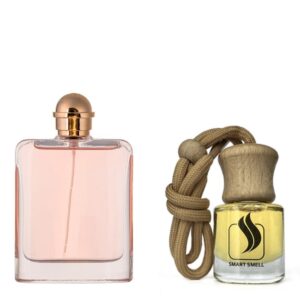 Ароматизатор для авто (автопарфюм) 8 мл c аналогом Trussardi, Trussardi Delicate Rose. Товар на фото справа, слева – пример оригинального флакона.