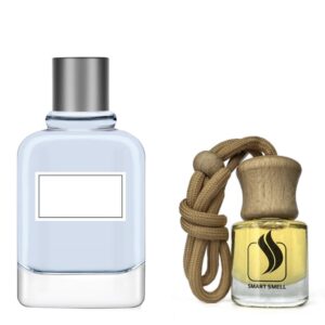 Ароматизатор для авто (автопарфюм) 8 мл c аналогом Givenchy, Gentlemen Only. Товар на фото справа, слева – пример оригинального флакона.