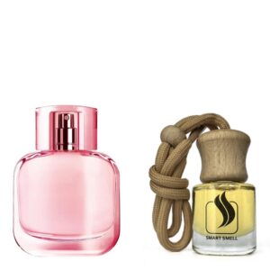 Ароматизатор для авто (автопарфюм) 8 мл c аналогом Eau de Lacoste L.12.12 Pour Elle Sparkling, Lacoste. Товар на фото справа, слева - пример оригинального флакона.