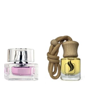 Ароматизатор для авто (автопарфюм) 8 мл c аналогом Gucci Eau de Parfum II, Gucci. Товар на фото справа, слева - пример оригинального флакона.