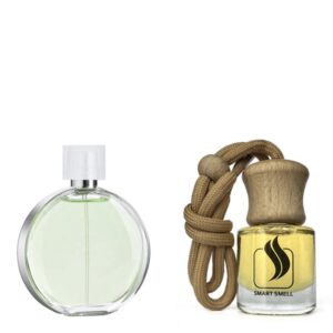 Ароматизатор для авто (автопарфум) 8 мл з аналогом Chanel, Chance Eau Fraiche. Товар на фото праворуч, ліворуч - приклад орігінального флакону.