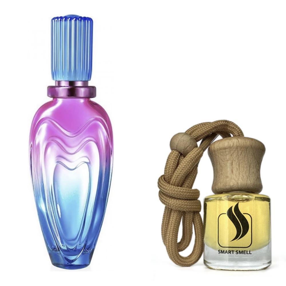 Ароматизатор для авто (автопарфум) 8 мл з аналогом Escada, Pacific Paradise. Товар на фото праворуч, ліворуч - приклад орігінального флакону.