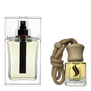 Ароматизатор для авто (автопарфюм) 8 мл c аналогом Christian Dior, Dior Homme Sport. Товар на фото справа, слева - пример оригинального флакона.