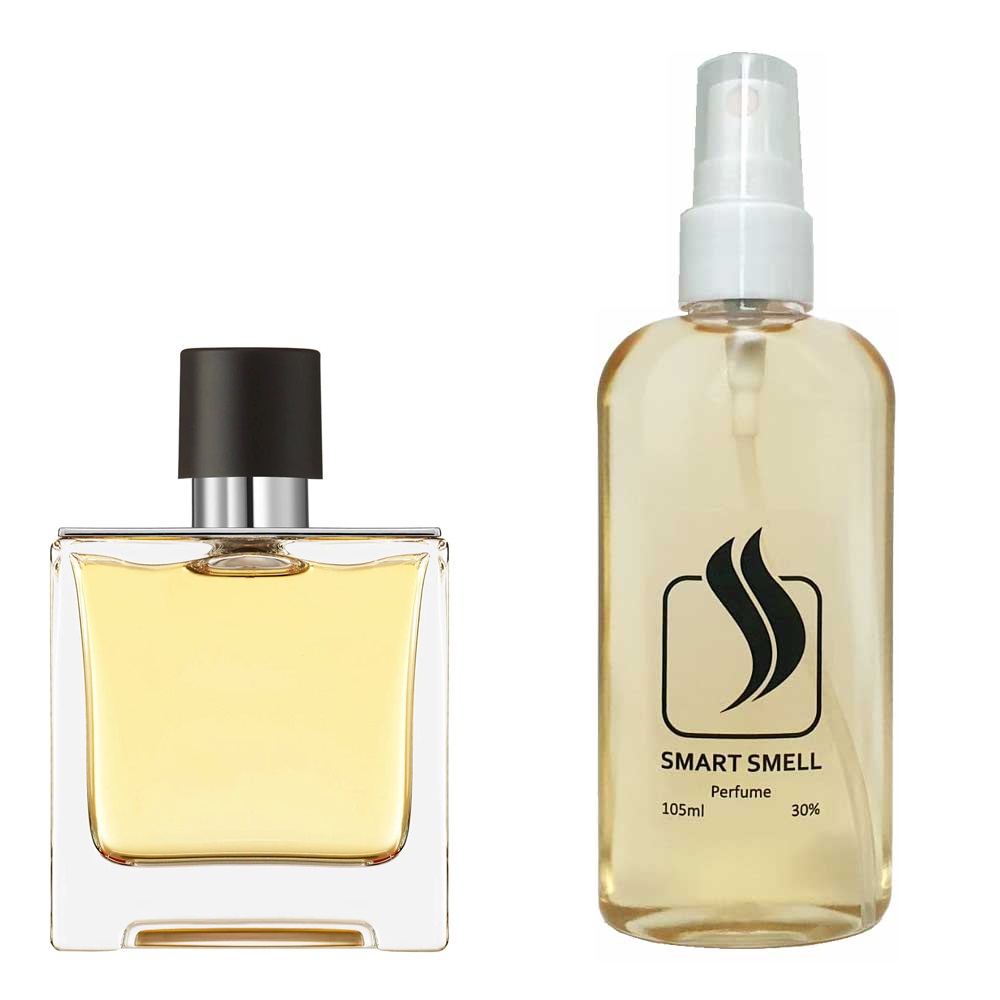 Духи у пластику 105 мл з аналогом Hermes, Terre d'Hermes. Товар на фото праворуч, ліворуч - приклад орігінального флакону.