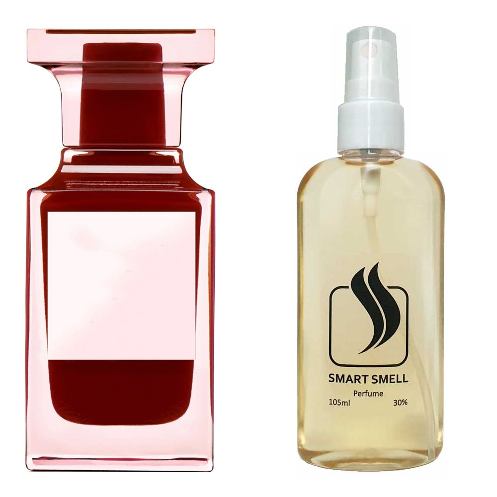 Духи у пластику 105 мл з аналогом Tom Ford, Lost Cherry. Товар на фото праворуч, ліворуч - приклад орігінального флакону.