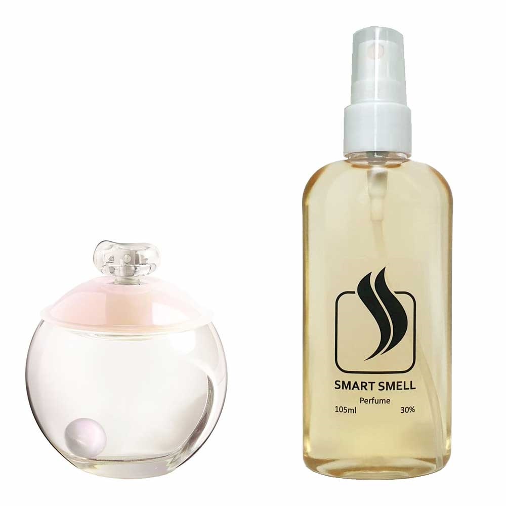 Духи у пластику 105 мл з аналогом Cacharel, Noa. Товар на фото праворуч, ліворуч - приклад орігінального флакону.