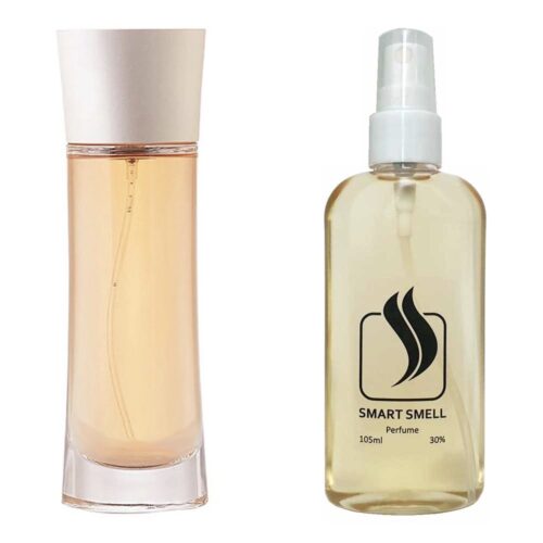 Духи в пластике 105 мл c аналогом Giorgio Armani, Armani Mania for Women. Товар на фото справа, слева - пример оригинального флакона.