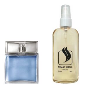 Духи в пластике 105 мл c аналогом Hugo Boss, Boss Pure. Товар на фото справа, слева - пример оригинального флакона.