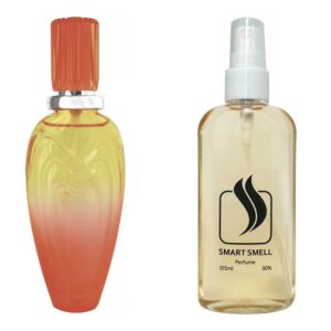 Духи в пластике 105 мл c аналогом Escada, Sunset Heat. Товар на фото справа, слева - пример оригинального флакона.