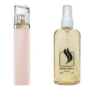 Духи в пластике 105 мл c аналогом Hugo Boss, Boss Ma Vie рour Femme. Товар на фото справа, слева - пример оригинального флакона.