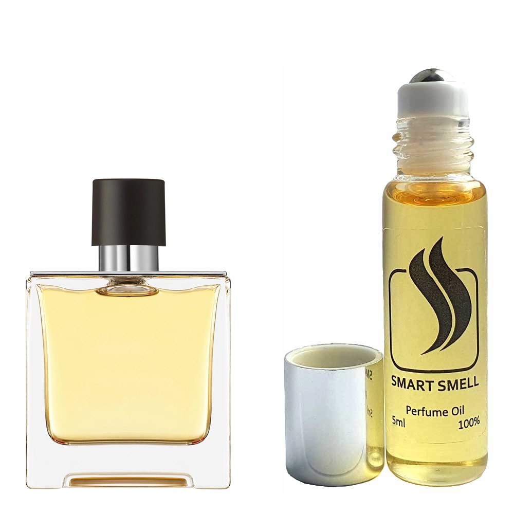 Масляні духи 5 мл з аналогом Hermes, Terre d'Hermes. Товар на фото праворуч, ліворуч - приклад орігінального флакону.