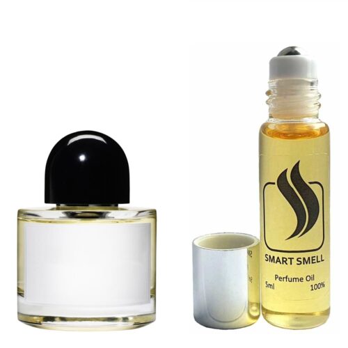 Масляные духи 5 мл c аналогом Byredo, Bal d'Afrique. Товар на фото справа, слева – пример оригинального флакона.