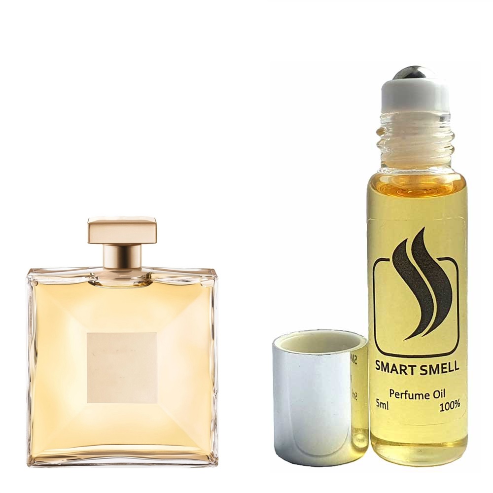 Масляні духи 5 мл з аналогом Chanel, Gabrielle. Товар на фото праворуч, ліворуч - приклад орігінального флакону.