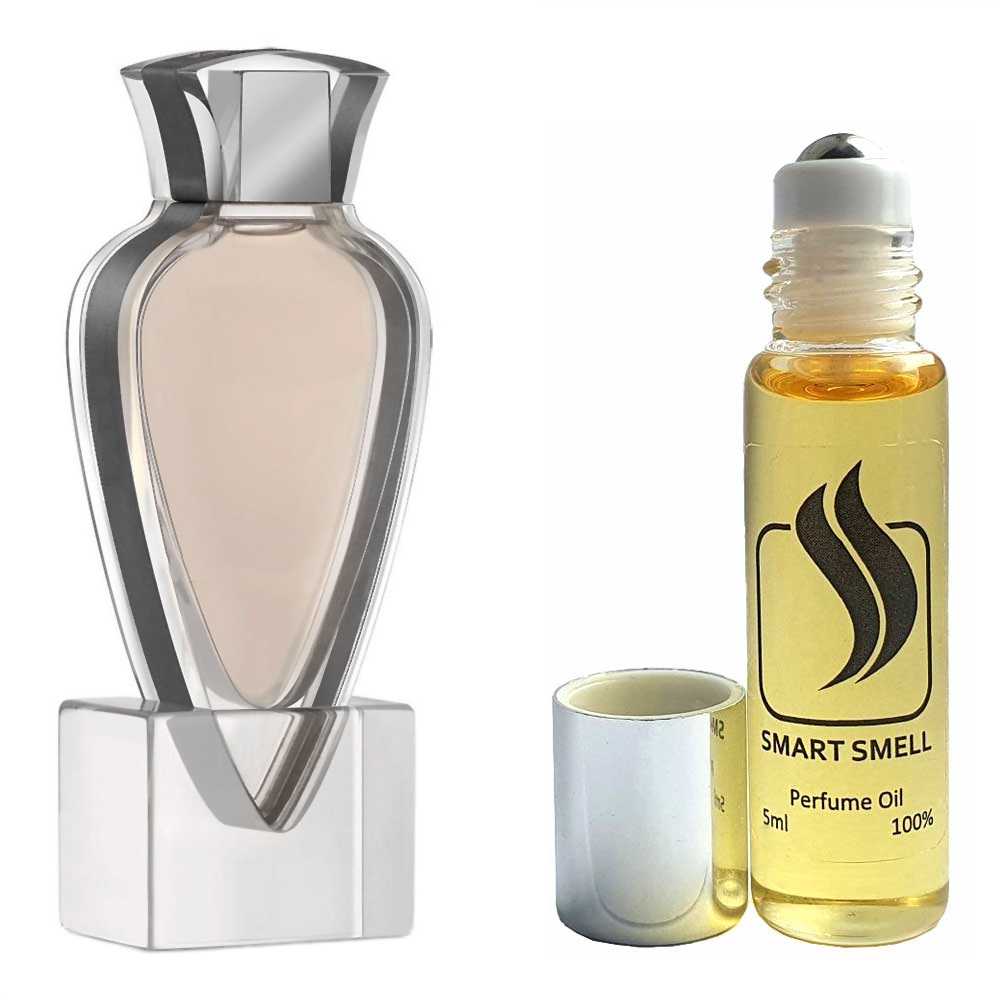 Масляні духи 5 мл з аналогом Max Mara, Le Parfum. Товар на фото праворуч, ліворуч - приклад орігінального флакону.