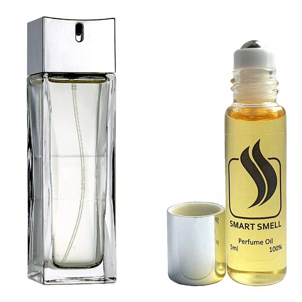 Масляні духи 5 мл з аналогом Giorgio Armani, Emporio Armani Diamonds for Men . Товар на фото праворуч, ліворуч - приклад орігінального флакону.