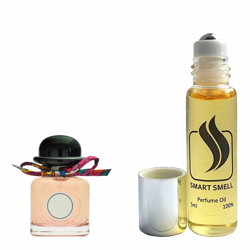 Масляні духи 5 мл з аналогом Hermes, Twilly d'Hermes. Товар на фото праворуч, ліворуч - приклад орігінального флакону.