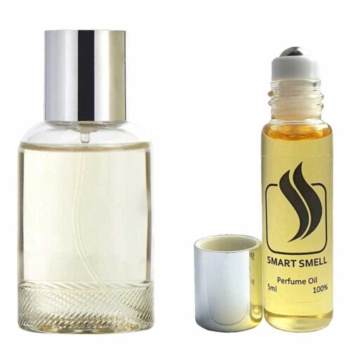 Масляные духи 5 мл c аналогом Burberry, Weekend for Woman. Товар на фото справа, слева – пример оригинального флакона.