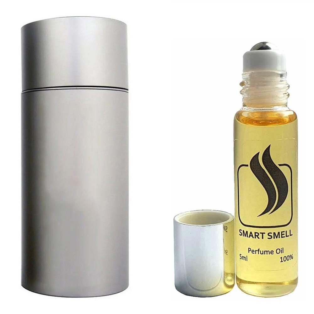 Масляные духи 5 мл c аналогом Carolina Herrera, 212 Men. Товар на фото справа, слева - пример оригинального флакона.