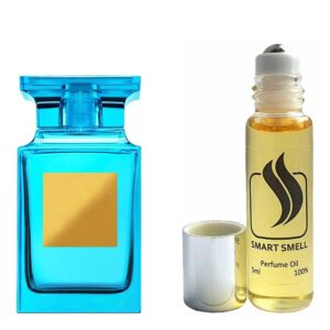 Масляные духи 5 мл c аналогом Mandarino di Amalfi, Tom Ford. Товар на фото справа, слева - пример оригинального флакона.