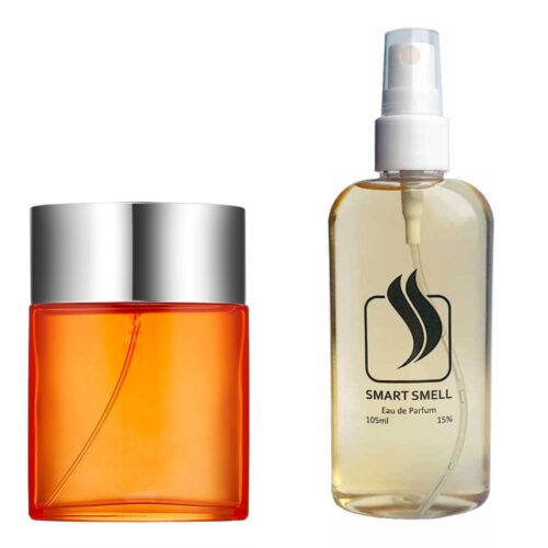 Парфюмерная вода 105 мл c аналогом Clinique, Happy for Men. Товар на фото справа, слева – пример оригинального флакона.