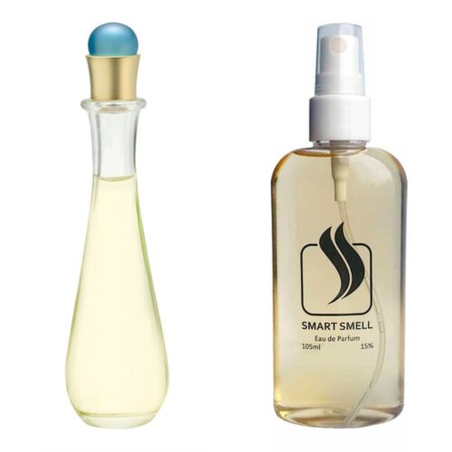 Парфюмерная вода 105 мл c аналогом Laura Biagiotti, Laura. Товар на фото справа, слева – пример оригинального флакона.