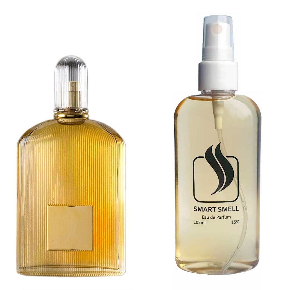 Парфумерна вода 105 мл з аналогом Tom Ford, Tom Ford for Men. Товар на фото праворуч, ліворуч - приклад орігінального флакону.