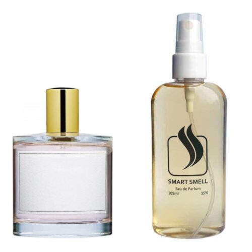 Парфюмерная вода 105 мл c аналогом Zarkoperfume, Pink Molecule 090.09. Товар на фото справа, слева – пример оригинального флакона.