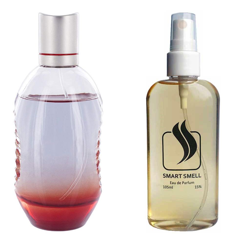 Парфумерна вода 105 мл з аналогом Lacoste, Style in Play. Товар на фото праворуч, ліворуч - приклад орігінального флакону.