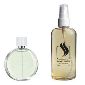 Парфумерна вода 105 мл з аналогом Chanel, Chance Eau Fraiche. Товар на фото праворуч, ліворуч - приклад орігінального флакону.