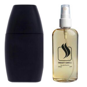 Парфумерна вода 105 мл з аналогом Guy Laroche, Drakkar Noir. Товар на фото праворуч, ліворуч - приклад орігінального флакону.