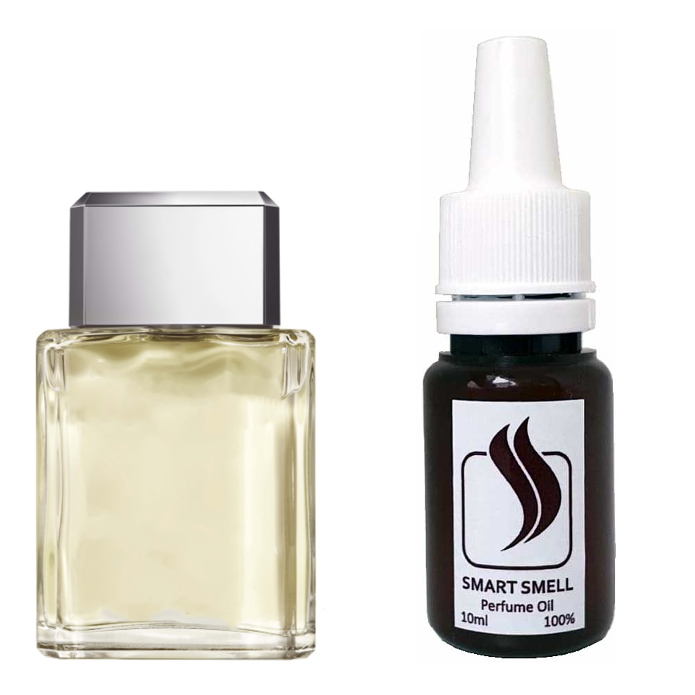 Парфюмерная отдушка 10 мл c аналогом Chanel, Egoiste Platinum. Товар на фото справа, слева – пример оригинального флакона.