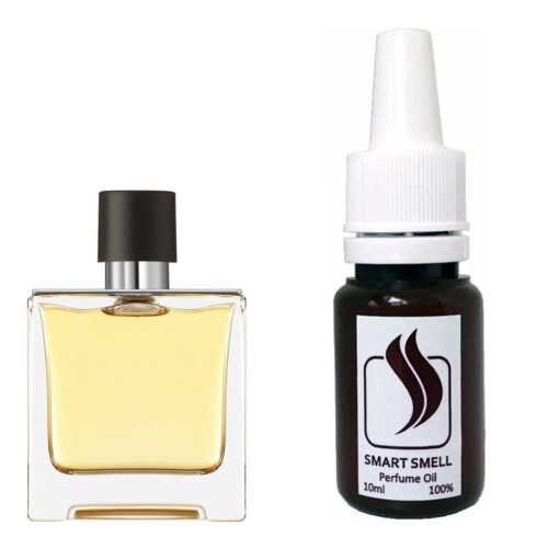 Парфюмерная отдушка 10 мл c аналогом Hermes, Terre d'Hermes. Товар на фото справа, слева – пример оригинального флакона.