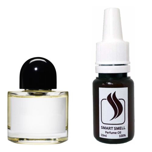 Парфюмерная отдушка 10 мл c аналогом Byredo, Bal d'Afrique. Товар на фото справа, слева – пример оригинального флакона.