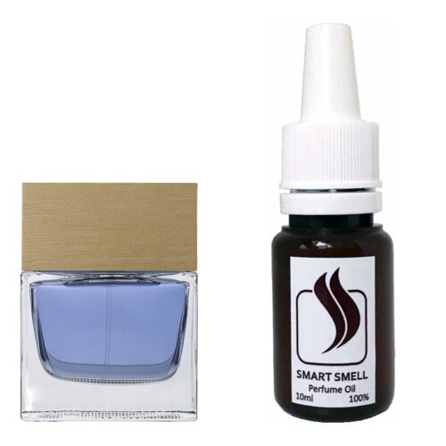 Парфюмерная отдушка 10 мл c аналогом Gucci, Gucci Pour Homme II. Товар на фото справа, слева – пример оригинального флакона.