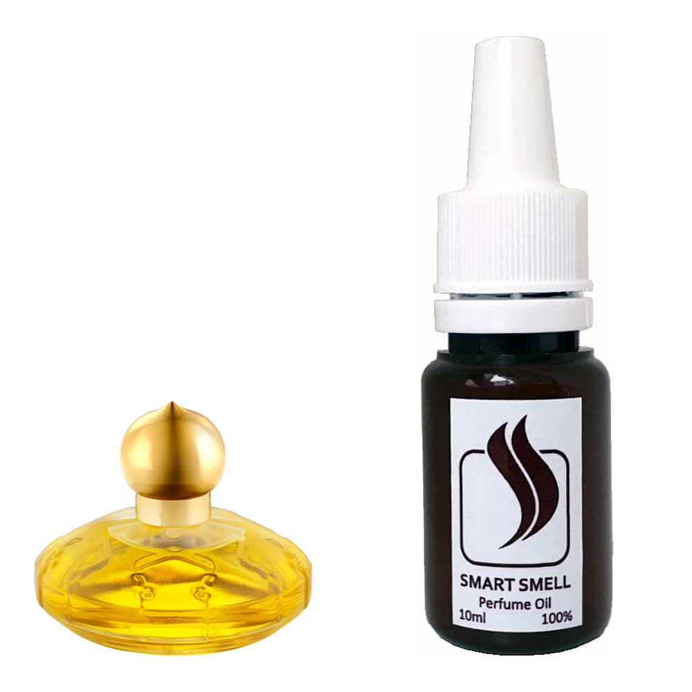 Парфумерна віддушка 10 мл з аналогом Chopard, Casmir. Товар на фото праворуч, ліворуч - приклад орігінального флакону.