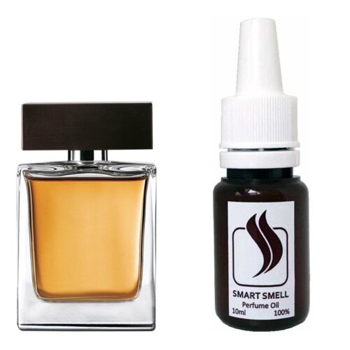 Парфюмерная отдушка 10 мл c аналогом Dolce&Gabbana, The One for Men. Товар на фото справа, слева – пример оригинального флакона.