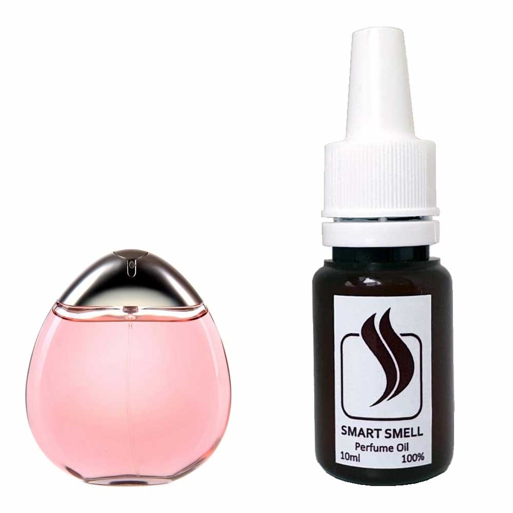 Парфюмерная отдушка 10 мл c аналогом Davidoff, Echo Woman. Товар на фото справа, слева – пример оригинального флакона.