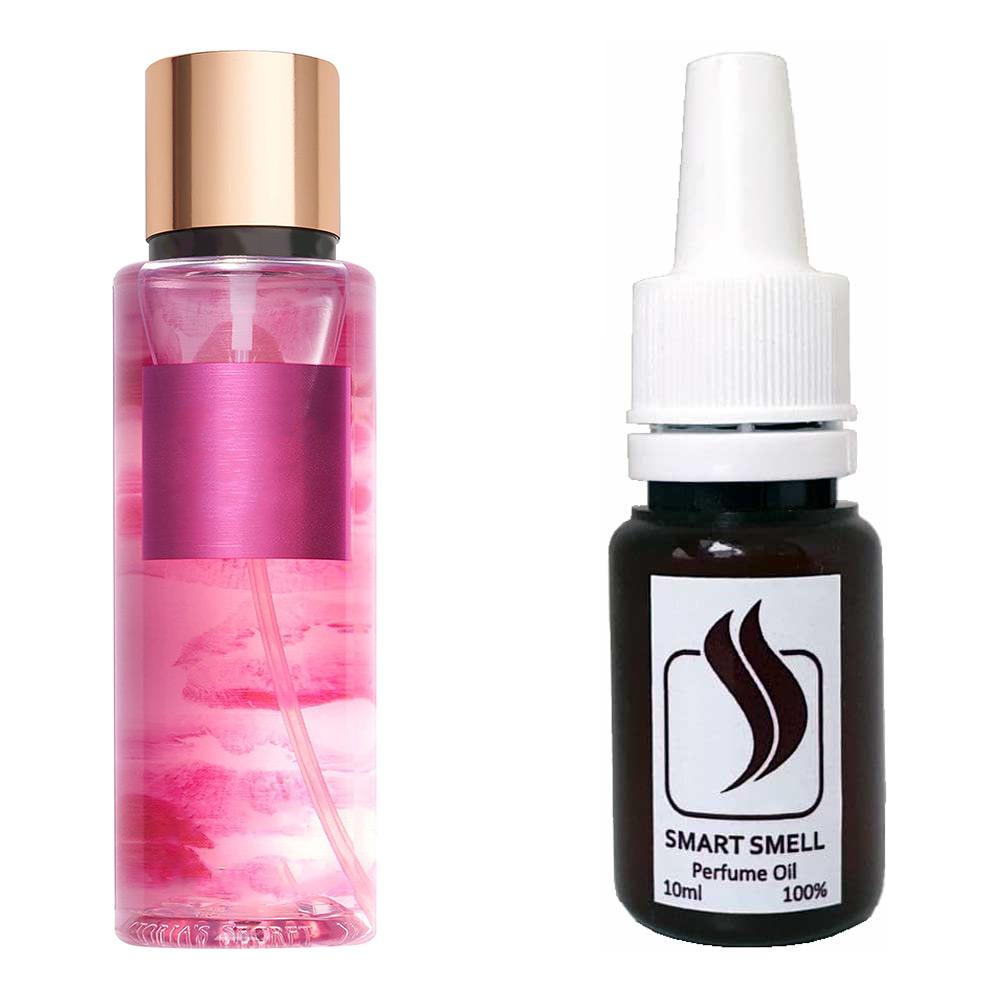 Парфумерна віддушка 10 мл з аналогом Victoria's Secret, Pure Seduction. Товар на фото праворуч, ліворуч - приклад орігінального флакону.