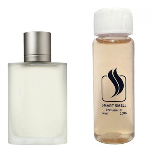 Парфюмерный концентрат 17 мл c аналогом Giorgio Armani, Acqua di Gio. Товар на фото справа, слева – пример оригинального флакона.