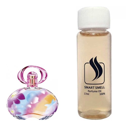 Парфюмерный концентрат 17 мл c аналогом Salvatore Ferragamo, Incanto Shine. Товар на фото справа, слева – пример оригинального флакона.