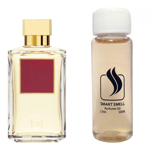 Парфюмерный концентрат 17 мл c аналогом Maison Francis Kurkdjian, Baccarat Rouge 540. Товар на фото справа, слева – пример оригинального флакона.