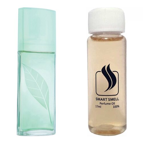 Парфюмерный концентрат 17 мл c аналогом Elizabeth Arden, Green Tea. Товар на фото справа, слева – пример оригинального флакона.