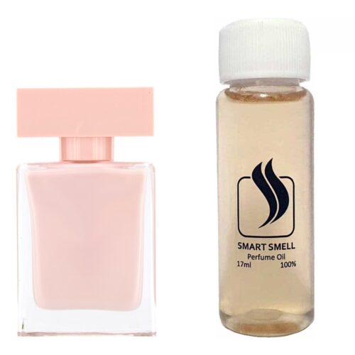 Парфюмерный концентрат 17 мл c аналогом Narciso Rodriguez, Narciso Rodriguez for Her. Товар на фото справа, слева – пример оригинального флакона.