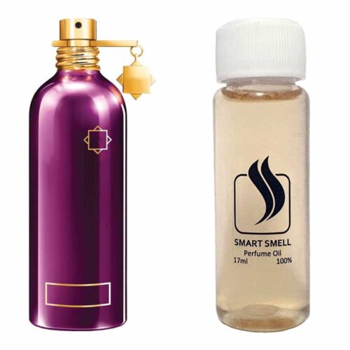 Парфумерний концентрат 17 мл з аналогом Montale, Intence Cafe. Товар на фото праворуч, ліворуч - приклад орігінального флакону.