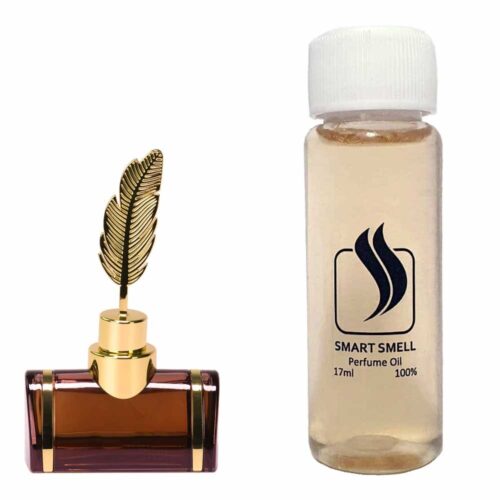 Парфюмерный концентрат 17 мл c аналогом Arabian Oud, Resala. Товар на фото справа, слева – пример оригинального флакона.