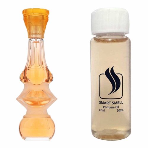 Парфюмерный концентрат 17 мл c аналогом Salvador Dali, Dalissime. Товар на фото справа, слева – пример оригинального флакона.